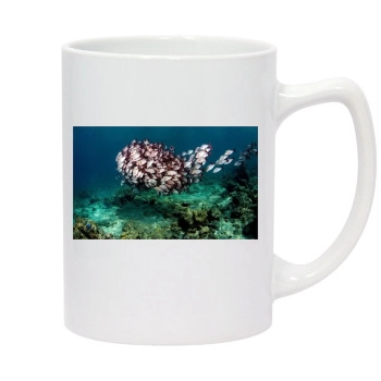 Underwater World 14oz White Statesman Mug