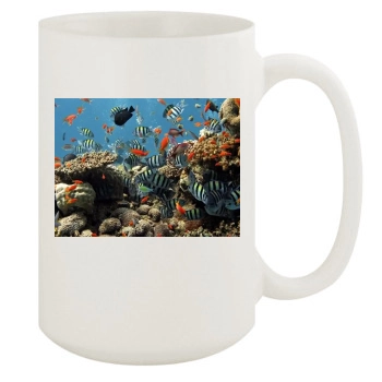 Underwater World 15oz White Mug