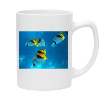 Underwater World 14oz White Statesman Mug