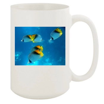 Underwater World 15oz White Mug