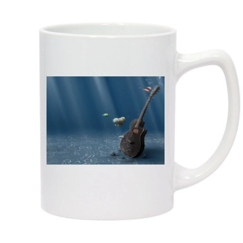 Underwater World 14oz White Statesman Mug