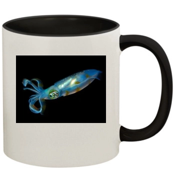 Underwater World 11oz Colored Inner & Handle Mug