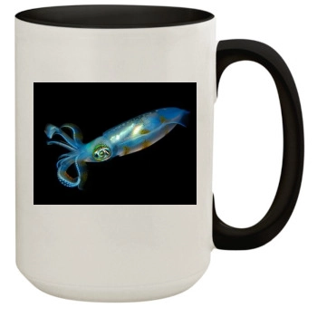 Underwater World 15oz Colored Inner & Handle Mug