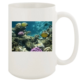 Underwater World 15oz White Mug