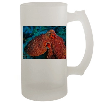 Underwater World 16oz Frosted Beer Stein