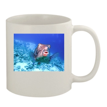 Underwater World 11oz White Mug