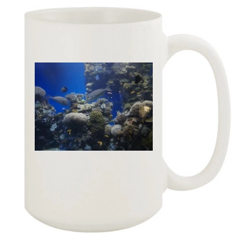 Underwater World 15oz White Mug