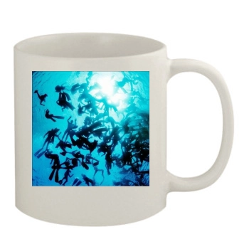 Underwater World 11oz White Mug