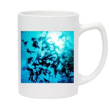 Underwater World 14oz White Statesman Mug