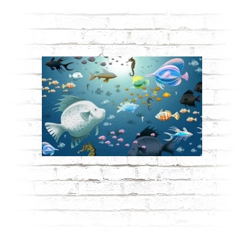 Underwater World Poster