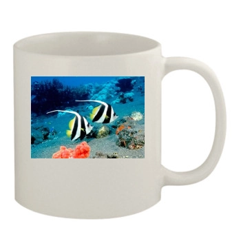 Underwater World 11oz White Mug