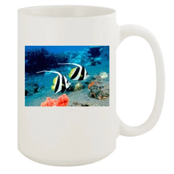 Underwater World 15oz White Mug