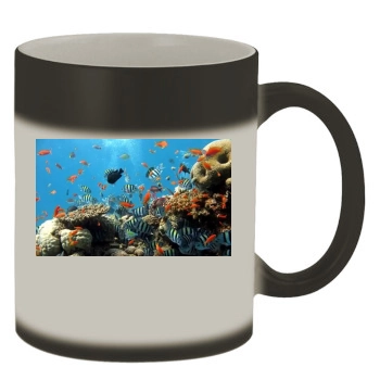 Underwater World Color Changing Mug