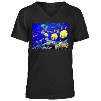 Underwater World Men's V-Neck T-Shirt