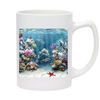 Underwater World 14oz White Statesman Mug