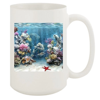 Underwater World 15oz White Mug