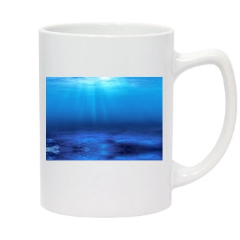 Underwater World 14oz White Statesman Mug