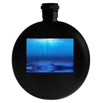 Underwater World Round Flask