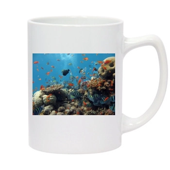 Underwater World 14oz White Statesman Mug