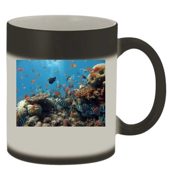 Underwater World Color Changing Mug