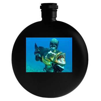 Underwater World Round Flask