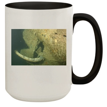 Underwater World 15oz Colored Inner & Handle Mug