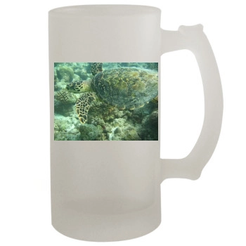 Underwater World 16oz Frosted Beer Stein