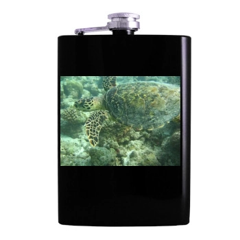 Underwater World Hip Flask