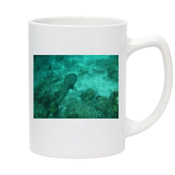 Underwater World 14oz White Statesman Mug