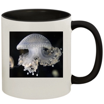 Underwater World 11oz Colored Inner & Handle Mug