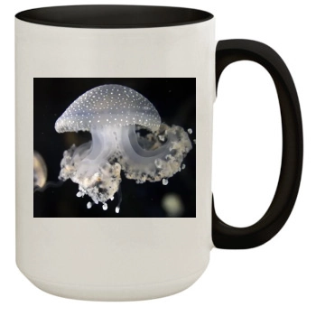 Underwater World 15oz Colored Inner & Handle Mug