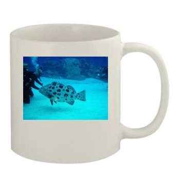 Underwater World 11oz White Mug