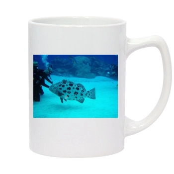 Underwater World 14oz White Statesman Mug