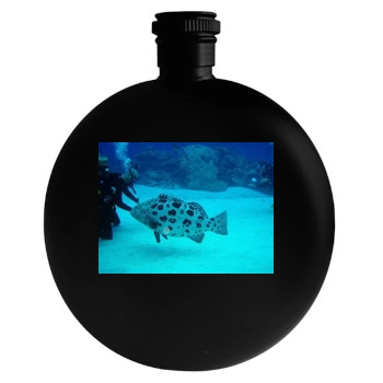 Underwater World Round Flask