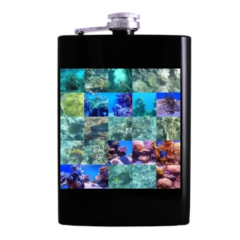 Underwater World Hip Flask