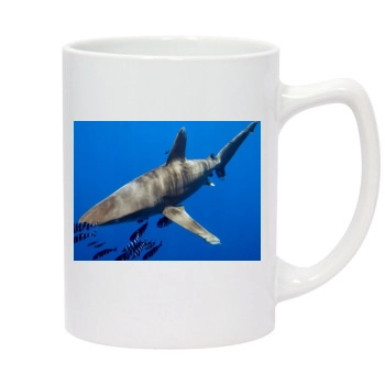 Underwater World 14oz White Statesman Mug