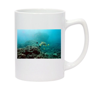 Underwater World 14oz White Statesman Mug