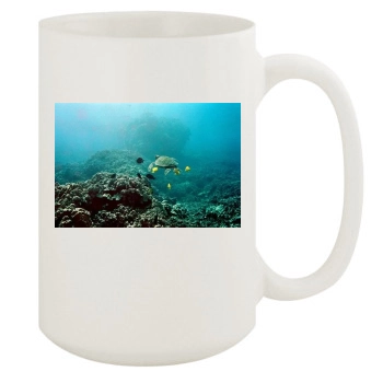 Underwater World 15oz White Mug