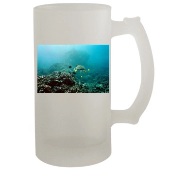 Underwater World 16oz Frosted Beer Stein