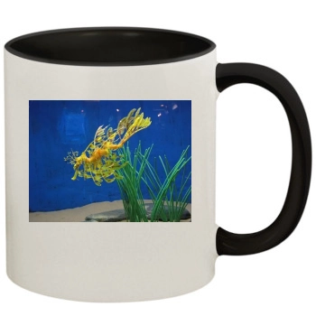 Underwater World 11oz Colored Inner & Handle Mug