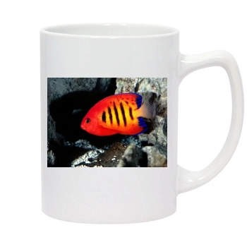 Underwater World 14oz White Statesman Mug