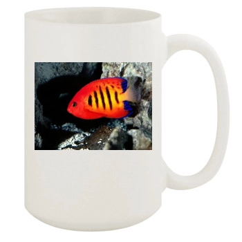 Underwater World 15oz White Mug