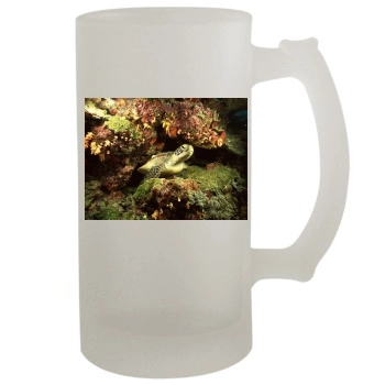 Underwater World 16oz Frosted Beer Stein