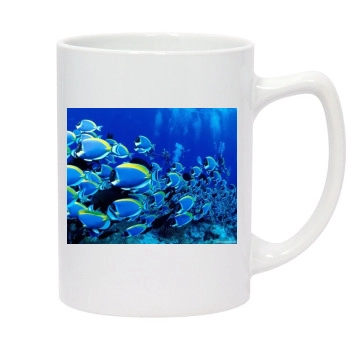 Underwater World 14oz White Statesman Mug