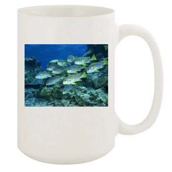 Underwater World 15oz White Mug