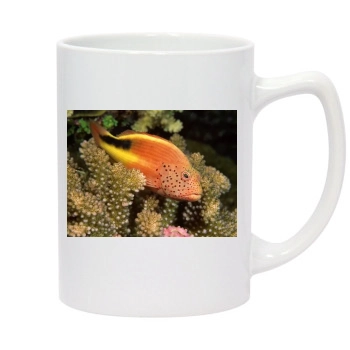 Underwater World 14oz White Statesman Mug