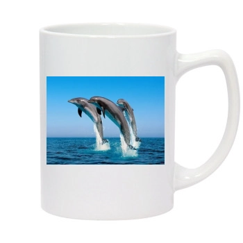 Underwater World 14oz White Statesman Mug