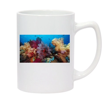 Underwater World 14oz White Statesman Mug