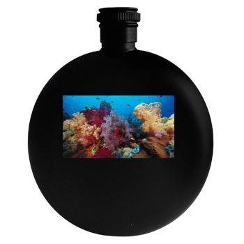 Underwater World Round Flask