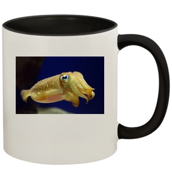 Underwater World 11oz Colored Inner & Handle Mug